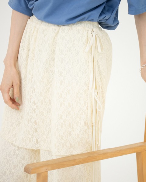 Full-Length Pant Wrap Skirt [S/S NEW] | Import Japanese
