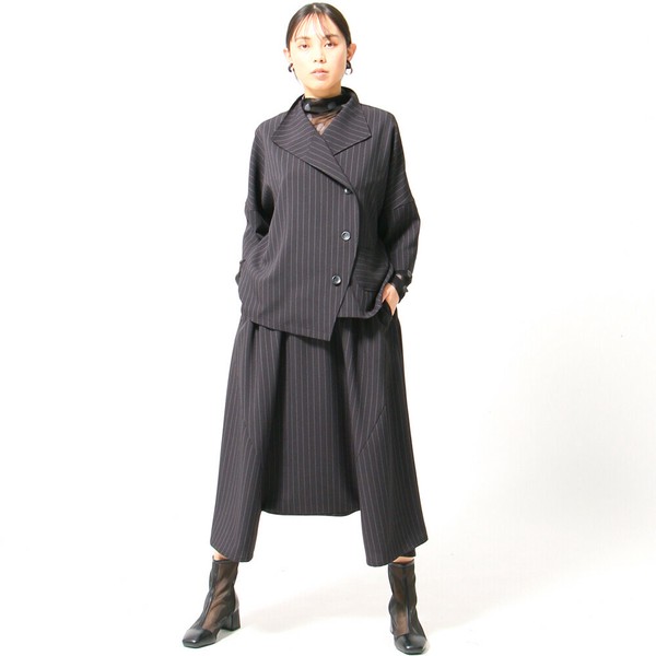 WEB展示会 予約販売】8月新作 ピンストライプジャケット