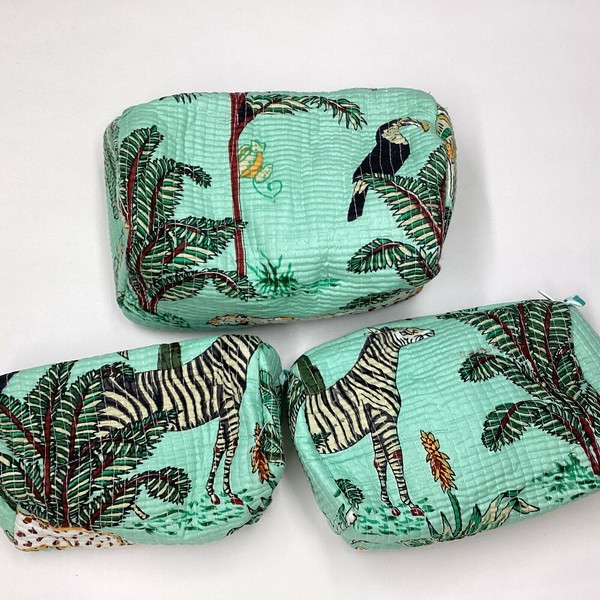 Pouch Knickknacks Small Case Set of 3 | Import Japanese