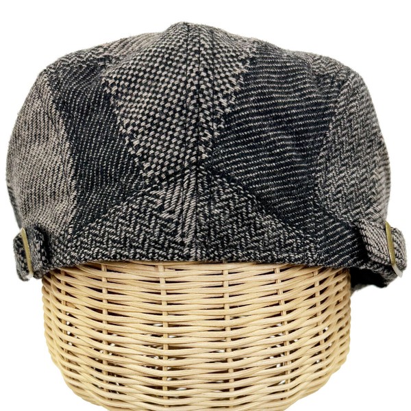 TYPESERVICE ♥ Applique Flat Cap /追跡付 Flat Cap Patchwork Ladies fashion Men's | Import Japanese