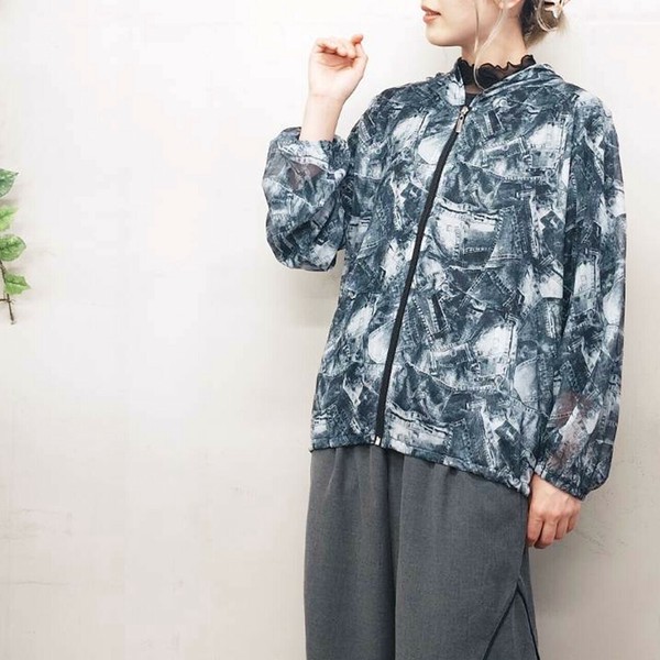 Hoodie Printed Full Zip Hoodie [2025 NEW] | Import Japanese