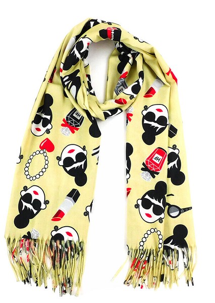 小物 rame design long stole 小物 rame design long stole COTTON STOLE PARIS／INOUI