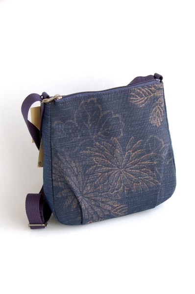 藍渋染 クレープ(SFPショルダー) バッグ 和柄 日本製 / ファッション バッグ・財布 ショルダーバッグ