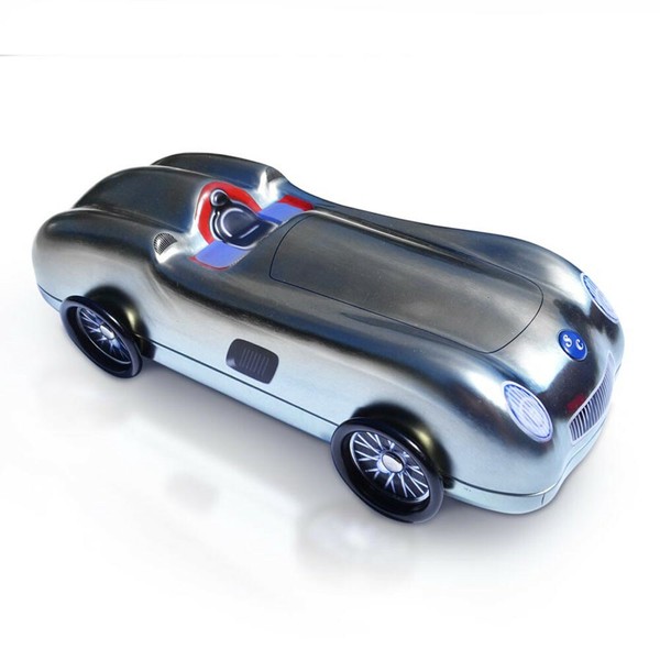 SILVER CRANE ティンボックス シルバースポーツカー クリスマス / 季節用品