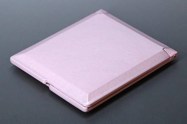 コンパクトミラー ピンク雲流 / 家具・インテリア 鏡・ドレッサー 卓上ミラー