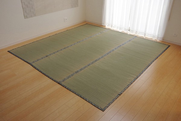 日本製 い草上敷『湯沢(ゆざわ)』 / 家具・インテリア ファブリック・敷物 カーペット・絨毯