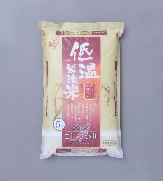 アイリスオーヤマ 食品 低温製法米 低温製法米 通常米 新潟県産こしひかり / 食品・菓子・飲料・酒