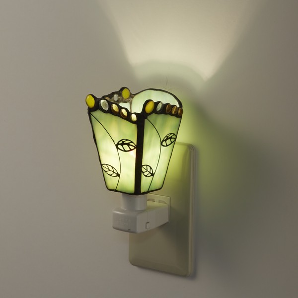 ステンドグラスフットランプ フリージアII / 電化製品 生活家電 ライト・照明 スタンドライト