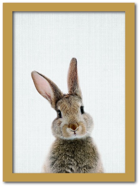 子供部屋におすすめ!Animal Children series Rabbit ウサギ / 家具・インテリア インテリアアート アートフレーム