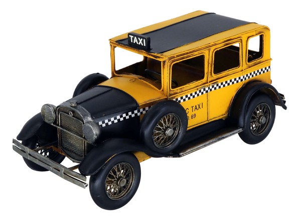 ブリキのおもちゃ (taxi) 43019 / 家具・インテリア インテリア雑貨 置物・オブジェ