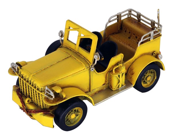 ブリキのおもちゃ (jeep) 43034 / 家具・インテリア インテリア雑貨 置物・オブジェ