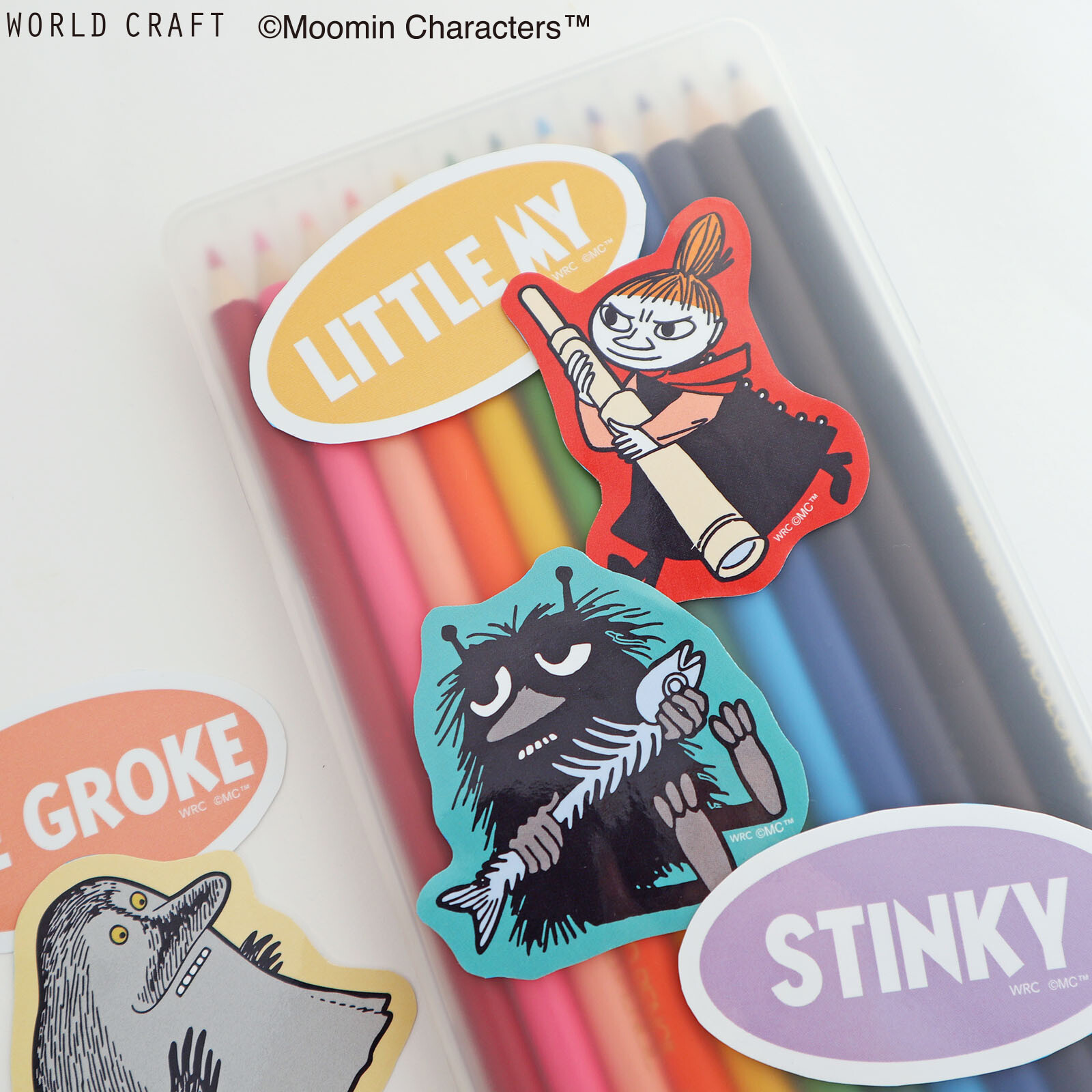 World Craft x Moomin Paper Stickers - Little My