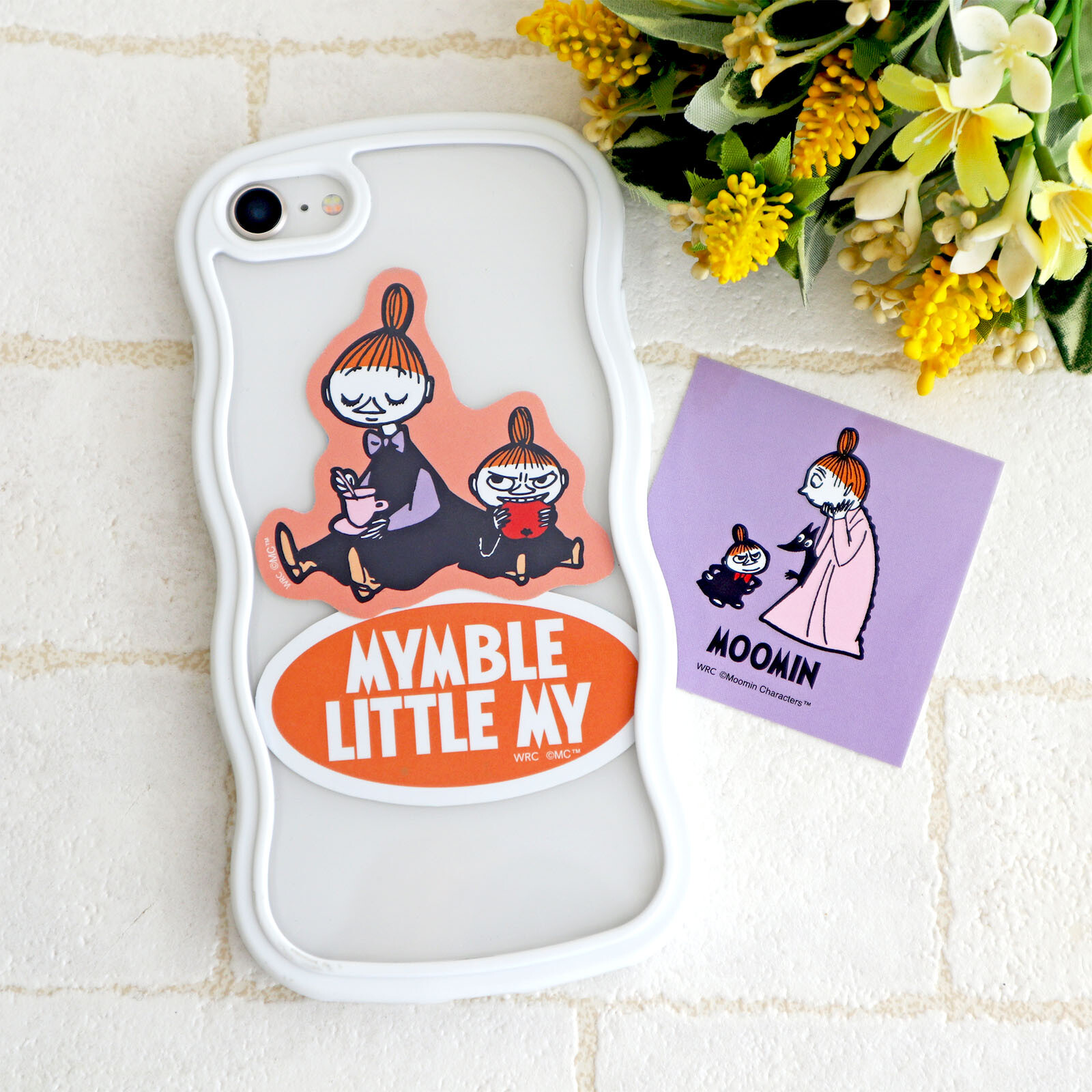 World Craft x Moomin Paper Stickers - Mymble & Little My